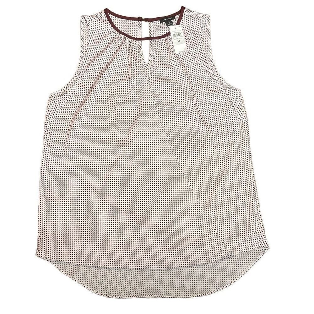 NWT ANN TAYLOR Cross Front Tank